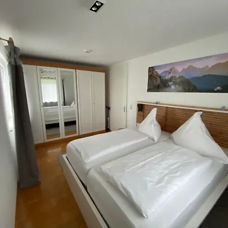 Ludwigslust - Ferienappartement mit Bergblick Schwangau Exterior foto
